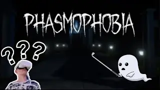 jager sp&oslash;glser i VR I phasmophobias I ep 1 I VR