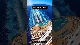 Icon of the Seas: What's on Royal Caribbean's New Ship?🏄🩵😍ll #iconoftheseas #shorts #travel