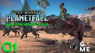 Age of Wonders: Planetfall | Amazon Xenoplague - Let's play | Episode 1 [Poison]