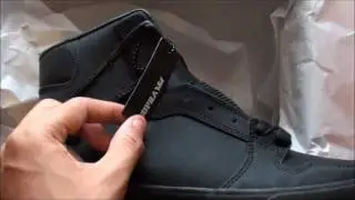 Supra Vaider Red Carpet Black Satin TUF