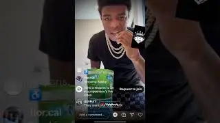Yungeen Ace Shows Off New Veneers On Ig Live #triplebandz
