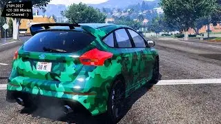 Ford Focus RS 2017 New ENB Top Speed Test GTA Mod _REVIEW