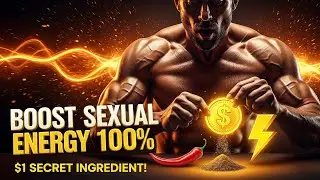 Boost Your Sexual Energy 100% with This $1 Secret Ingredient! 🔥