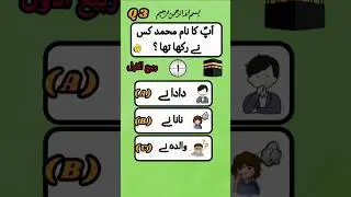 12 rabi ul awal quiz | Can you guess #boost your knowledge #quiz #viralvideo #shortsfeed #mrbeast