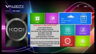 How to Setup the Weather Tile on your TVPro or Velocity Media Box