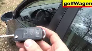VW Golf 5 about windows comfort close via remote control /comfort function automatic closing/