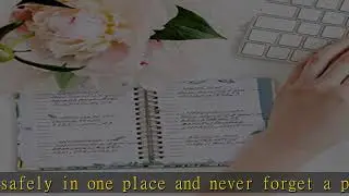 Simplified Greenery Password Book with Alphabetical Tabs - Pocket Sized Internet Password Keeper &ndash;
