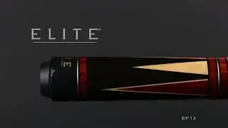 Elite EP13 Prestige Pool Cue - HD Rotating 360 Degree Wide View