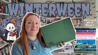 winterween vlog ❄️ cosy reading, A Box of Stories unboxing, new reads