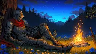 🔥 The Medieval Campfire &mdash; Ambient Lofi for Sleep & Relaxation | 24/7