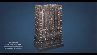 18th Century Italian Iron Floor Safe | M.S. Rau