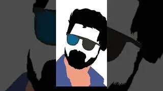 MAKING VIJAY AND RDJ USING PYTHON SKETCHPY AND TURTLE I NotCoderAyaan