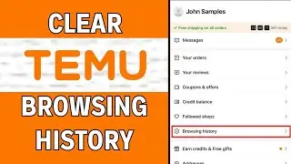 How To Remove Browsing History On Temu (LATEST GUIDE)