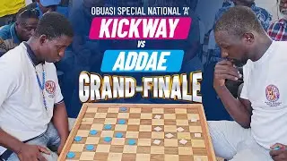 Addae vs Kicckway - Obuasi Special National 'A' Draughts Competition Grand Finale part 1
