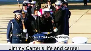 Summary of biography of late president: Jimmy Carter