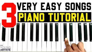 3 Very Easy Hindi Songs | Evergreen songs | Step By Step Piano Lesson | @Siffkeyboard #piano