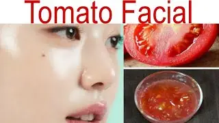 Eid Tomato Facial 100% Results Easy Stepfor Skin Brightening || Safia Home Garden