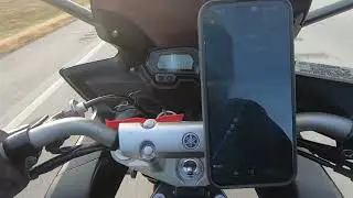 FZ6 Yamaha after work ride