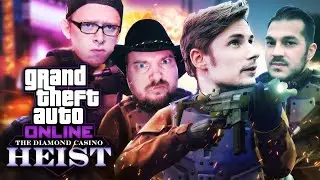 Die Rebel-Cowboys ÜBERFALLEN ein CASINO ★ GTA Online CASINO HEISTS - Episode 1