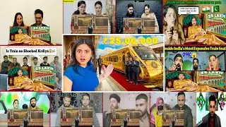 Pak Reacts to Inside India’s Most Expensive Train Seat | Reaction Mashup