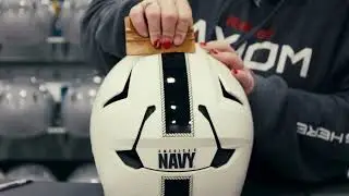 2026 Navy All-American Bowl Helmet Build