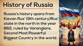 The History Of Russia Learn English Through Story English Listenning Practice English Atrium
