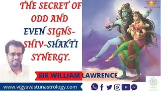 The secret of odd and even signs- shiv-Shakti synergy.