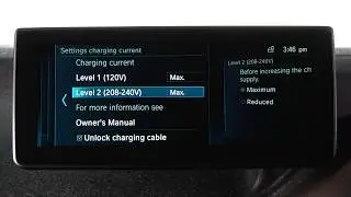 BMW i3 Charging Settings | BMW How-To