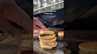 Saturday morning breakfast on the griddle #blackstone #blackstonegriddle #blackstonegrill
