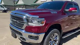 19 Ram 1500 Laramie Fireball Dok Do 10 Yr Ceramic Coating - 1 Yr Update | KnightAutoPCD | Little Elm