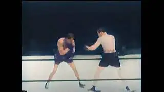 Henry Armstrong vs Barney Ross Colorized