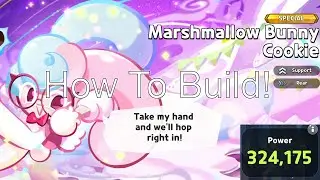 How To Build And Get Marshmallow Bunny Cookie Fast In Cookie Run Kingdom!