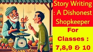 A Deceitful Shopkeeper Story Writing | A Dishonest Shopkeeper Story Writing