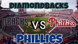 Arizona Diamondbacks vs Philadelphia Phillies  | Live Play by Play and Reactions