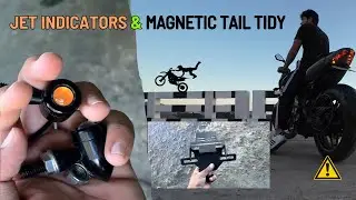| Mini Jet Indicators |Magnetic Tail Tidy |First Time NS200 |#ns200 #modified200ns #tailtidy