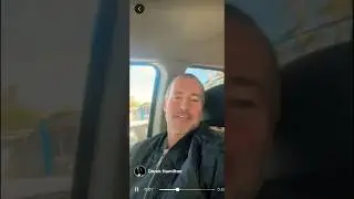 Derek Hamilton saying hi to Stefan from Serbia