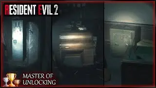 Resident Evil 2 Remake - All Safes & Locks Locations Guide [Master of Unlocking Achievement/Trophy]