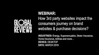 How 3rd party websites impact the consumers journey on brand websites & purchase decisions?