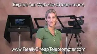 Low Cost Teleprompter Choices