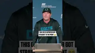 Indianapolis QB Won't Answer the Tough Questions #nfl