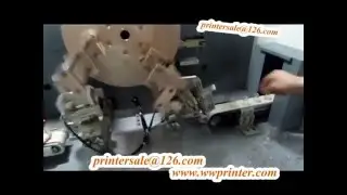 vial ampoule glass bottle screen printer machine
