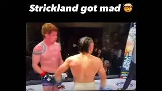 Sean Strickland gets mad 🤯