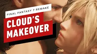 Final Fantasy 7 - Cloud's Makeover and HoneyBee Inn Dance Scene