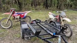POV Enduro Riding Enfield VIC | Tight Single Track & Flow | Revving Rhythms