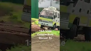 1:64 Scale Diecast Truck with Scratch Built Chassis