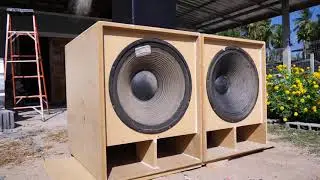 เทส!!!ตัวแรง J-BIN 18 นิ้ว ดอกธรรมดาก็ลั่น !!!! | Test Subwoofer Bass