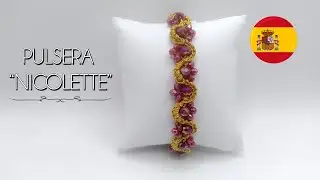 ¿Cómo hacer una pulsera boutique ¡Prueba la sencilla y elegante Nicolette!