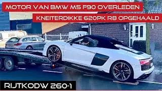 RS6 Dak, Lek als een Zeef | M5 F90 Motor Overleden | B&O Inbouwen RSQ8 | R8 Spyder Performance V10