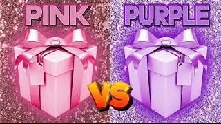 Choose your favourite gift box pink 🩷 vs blue 💙 #gift #video 