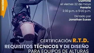 Modulo 1 Requisitos T&eacute;cnicos y de dise&ntilde;o seg&uacute;n ANSI Z359